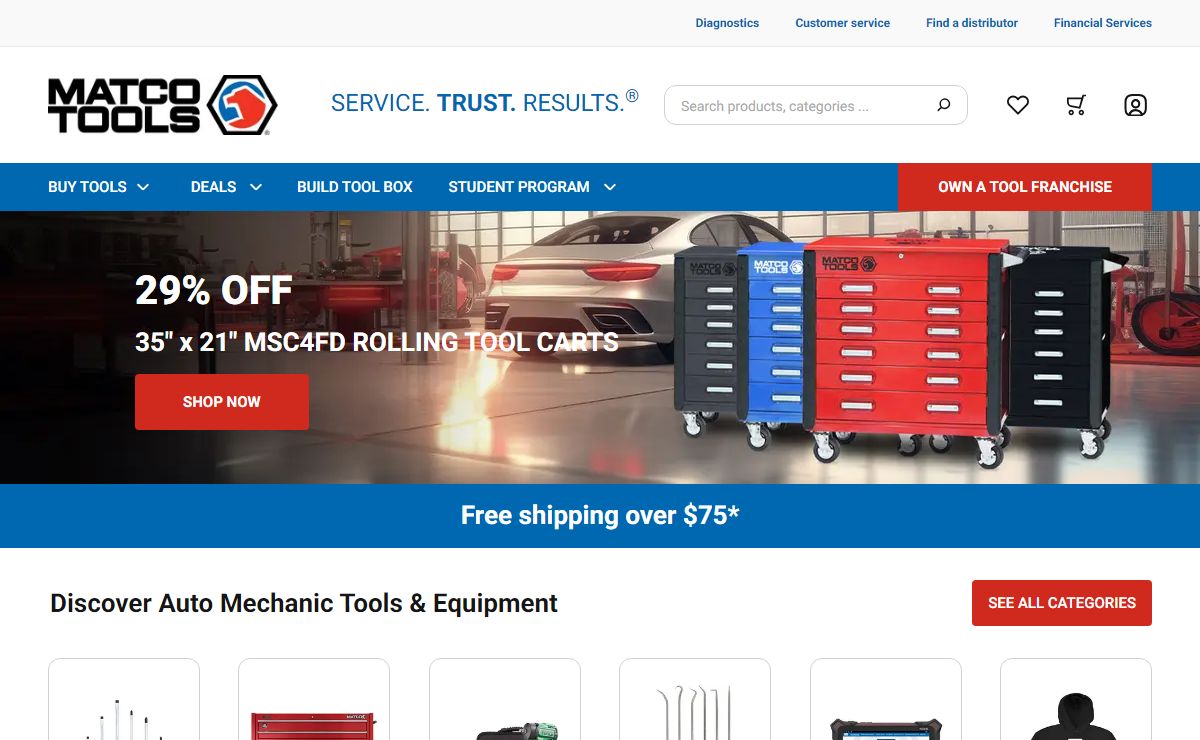 Automotive Tools for Mechanics & Technicians | Matco Tools