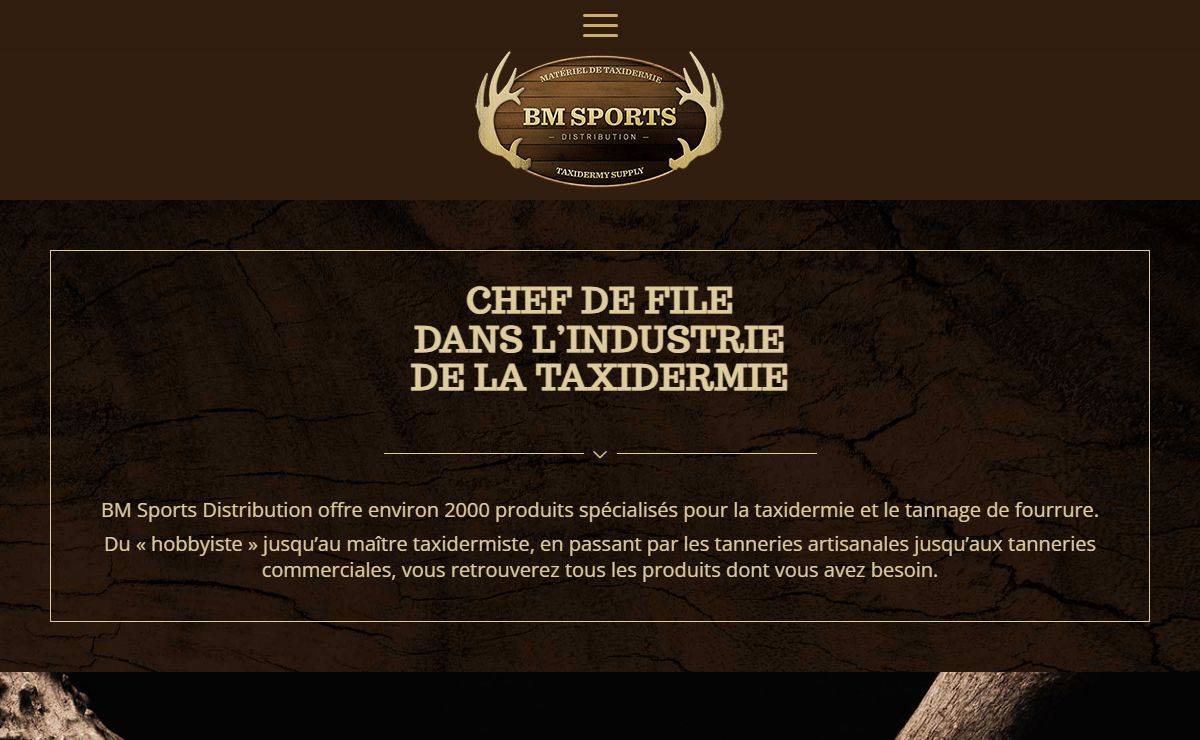 BM Sports Distribution - Taxidermie et tannage