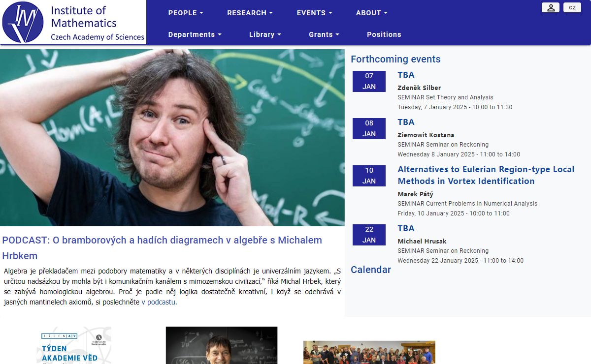 Institute of Mathematics
