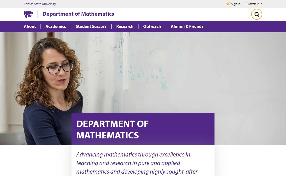 Department of Mathematics