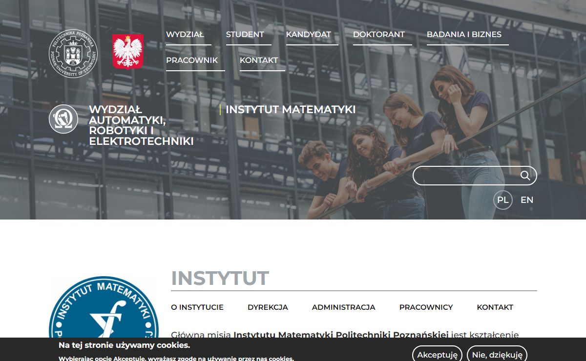 INSTYTUT | Wydział Automatyki, Robotyki i Elektrotechniki