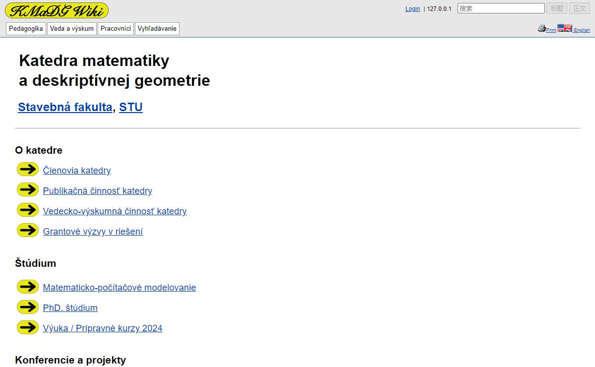 FrontPage - KMaDG Wiki