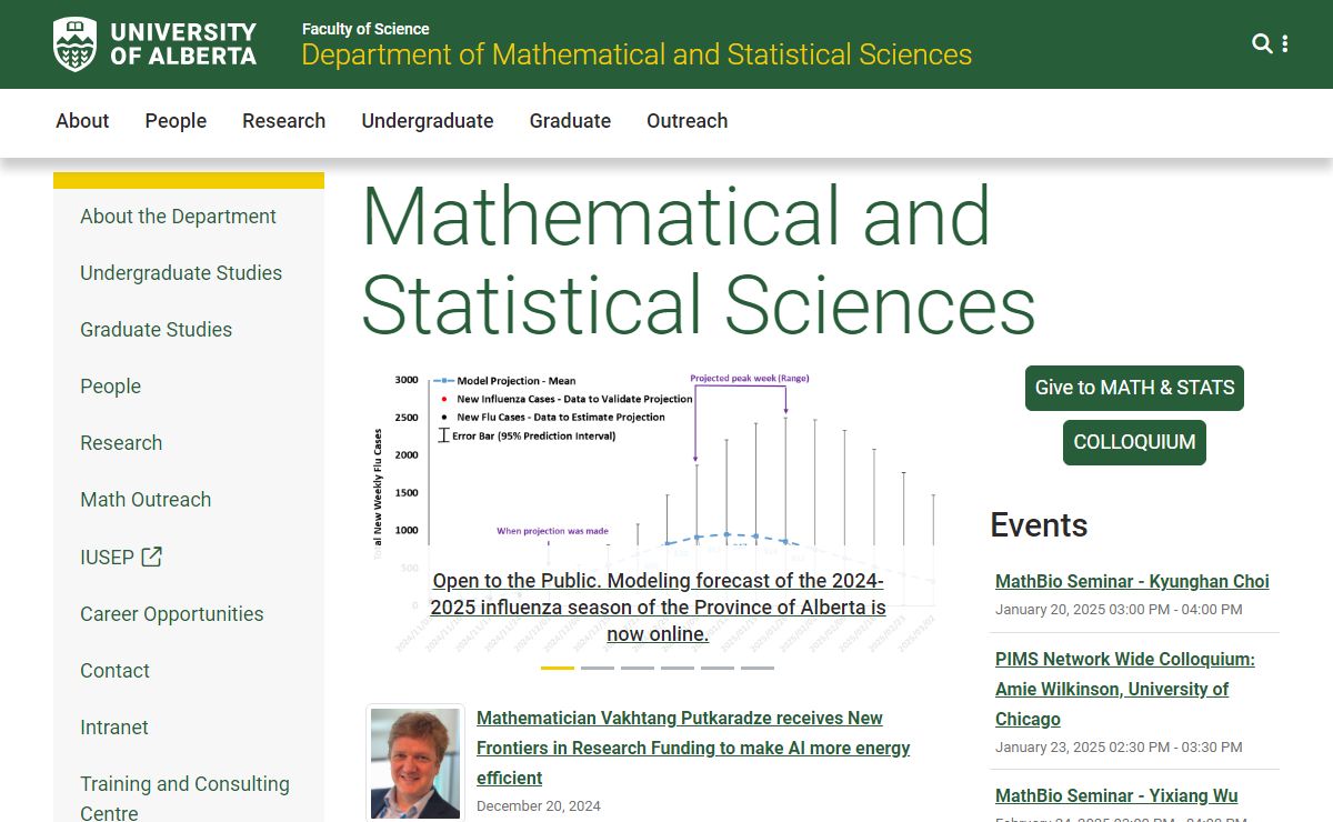 Mathematical and Statistical Sciences