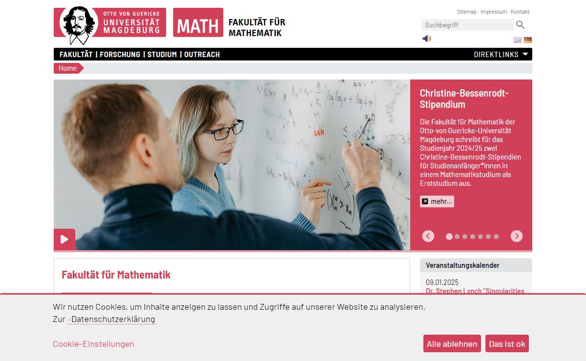 Fakultät für Mathematik:: Fakultät für Mathematik