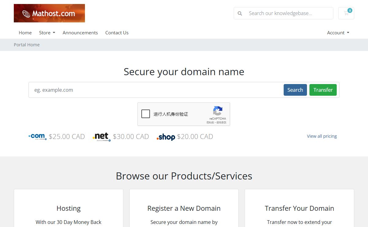 Portal Home - Mathost.com