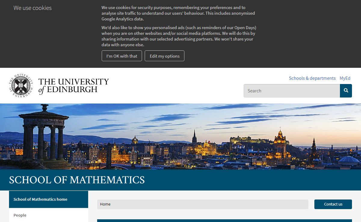 School of Mathematics | School of Mathematics