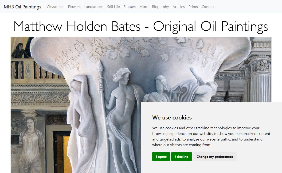 Matthew Holden Bates - Original Oil Paintings