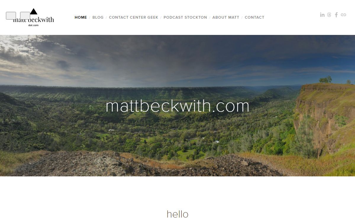 matt beckwith dot com
