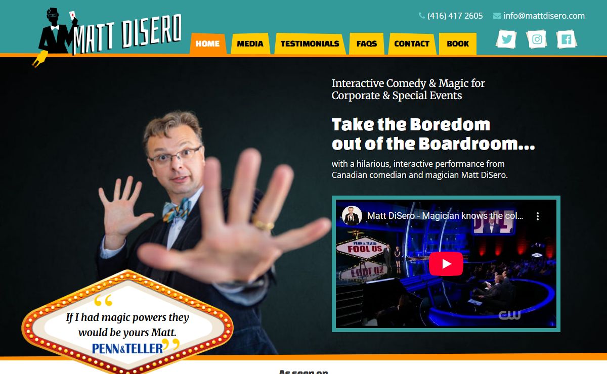 Matt DiSero Corporate Entertainer Comedian Magician – Corporate Entertainer for After Dinner Events