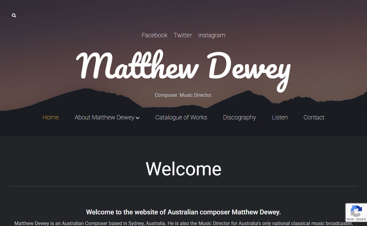 Home - Matthew Dewey - Composer. Music Director.