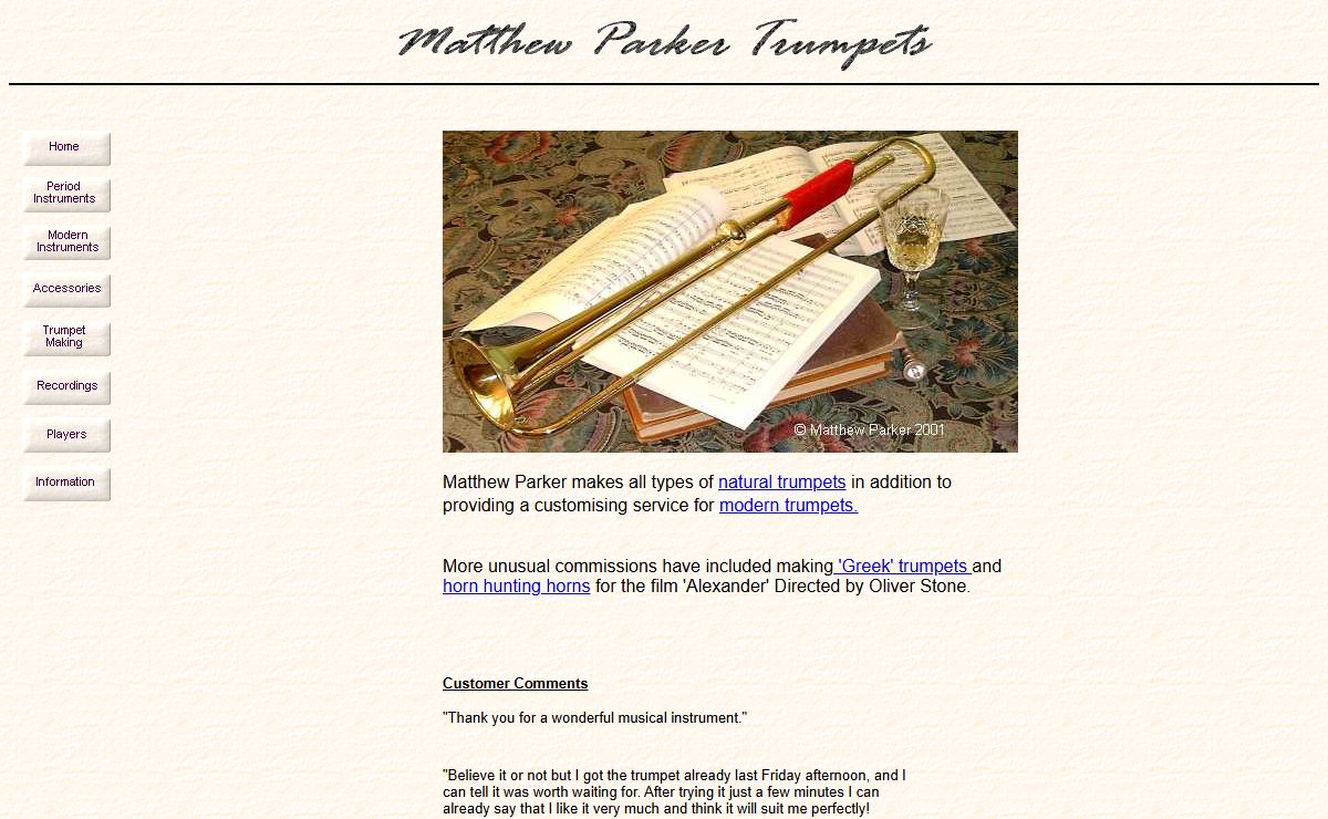 Matthew Parker Trumpets
