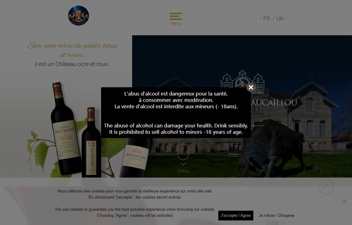 Accueil - Château Maucaillou