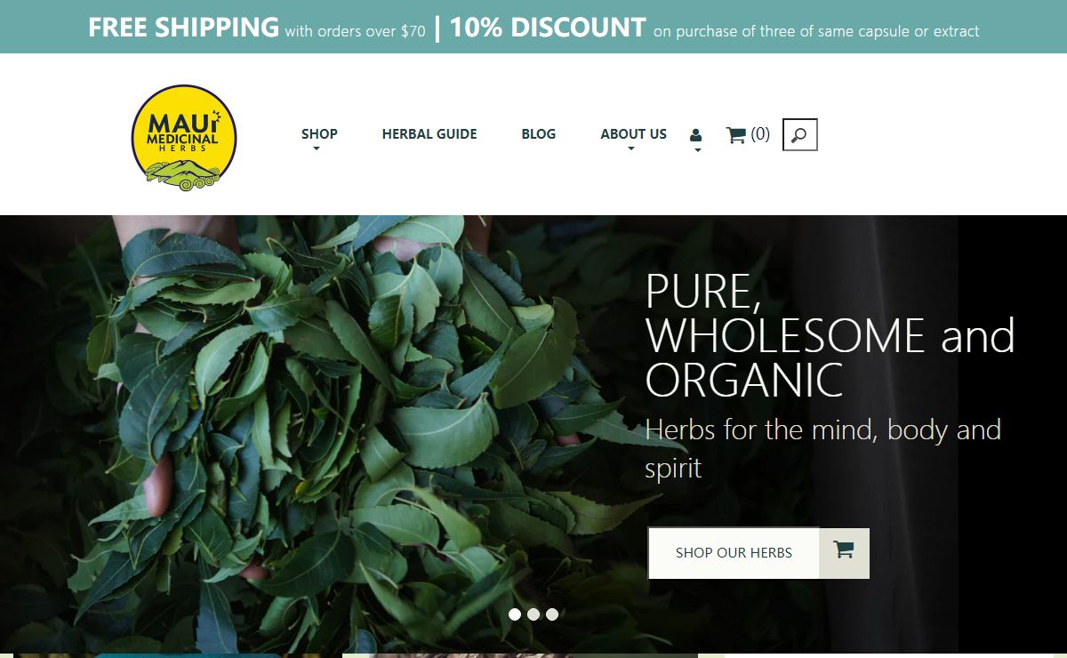 mauimedicinal | Maui Medicinal effective Organic Hawaiian, Ayurveda & American Herbs