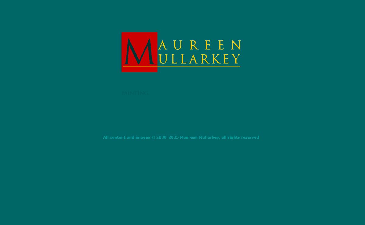 Maureen Mullarkey: Painting, Drawing and Studio Matters