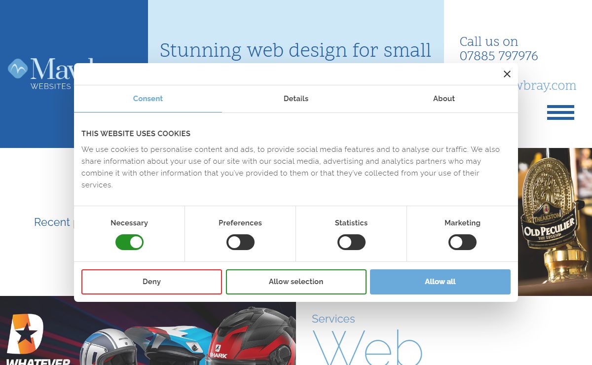 Responsive Web Design Isle of Skye: Mawbray
