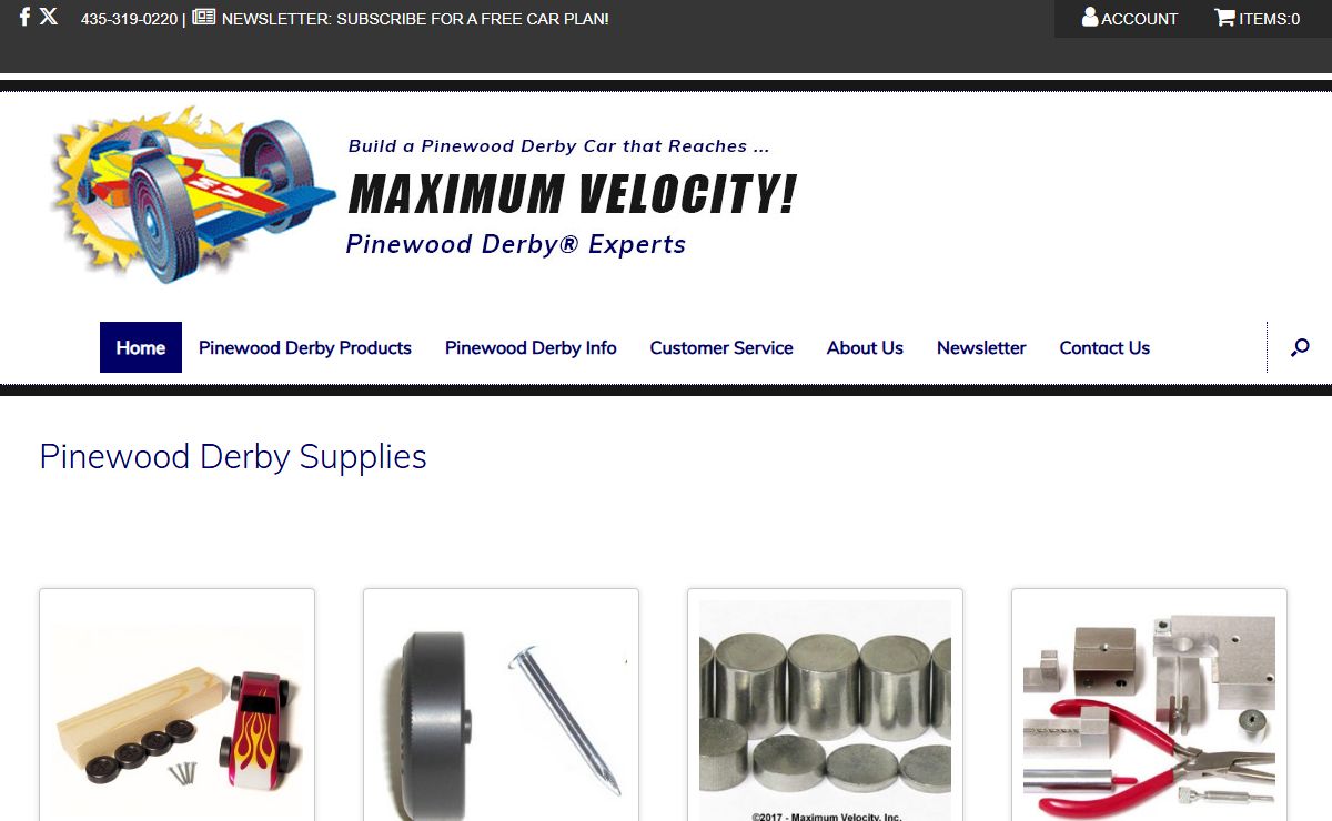 Pine Derby Car Supplies | Pine Derby Car Store