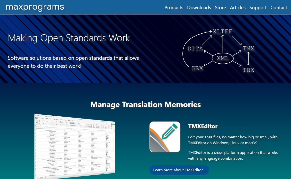 Maxprograms - Solutions for the Translation Industry