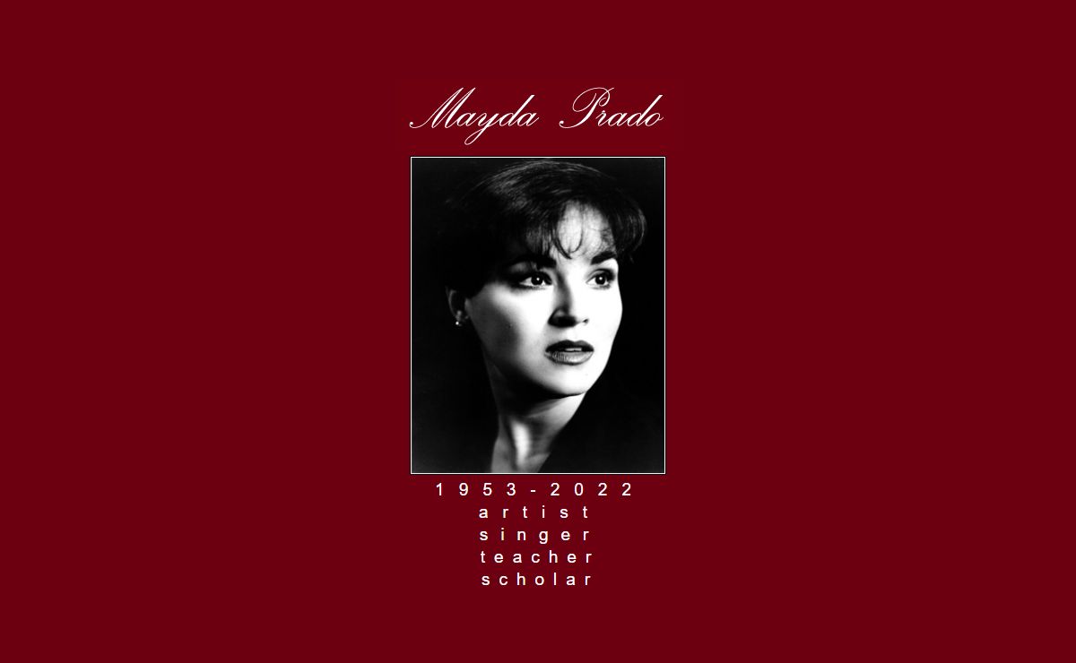 Welcome to Mayda Prado's Official Website