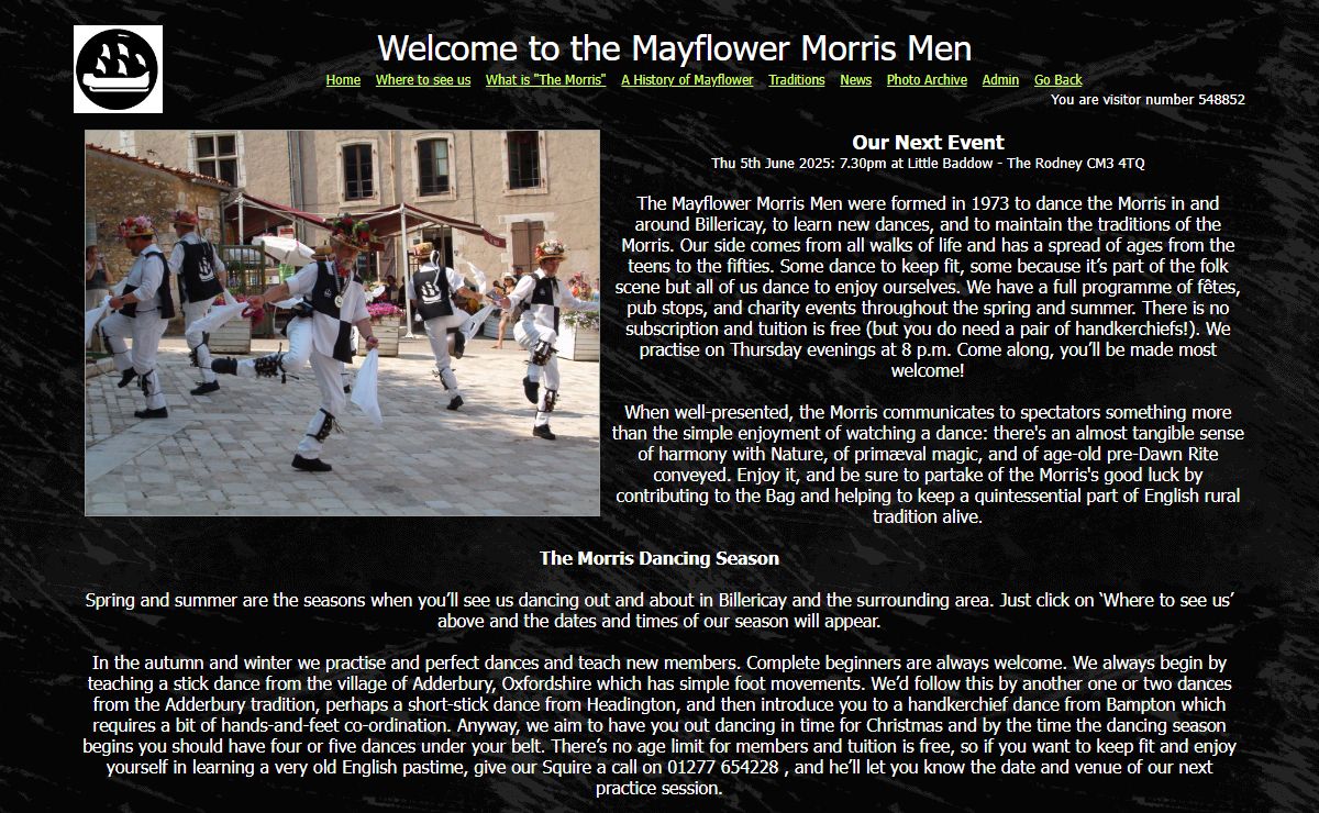 Mayflower Morris Men