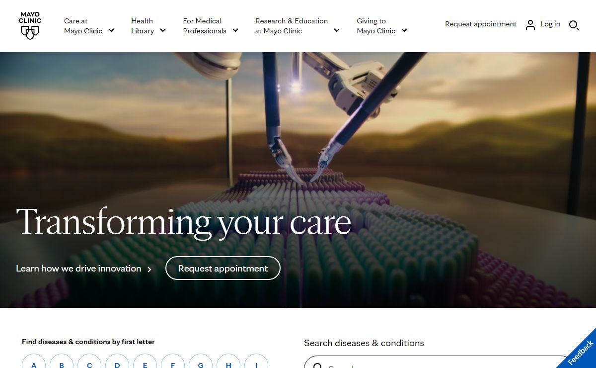 Top-ranked Hospital in the Nation - Mayo Clinic