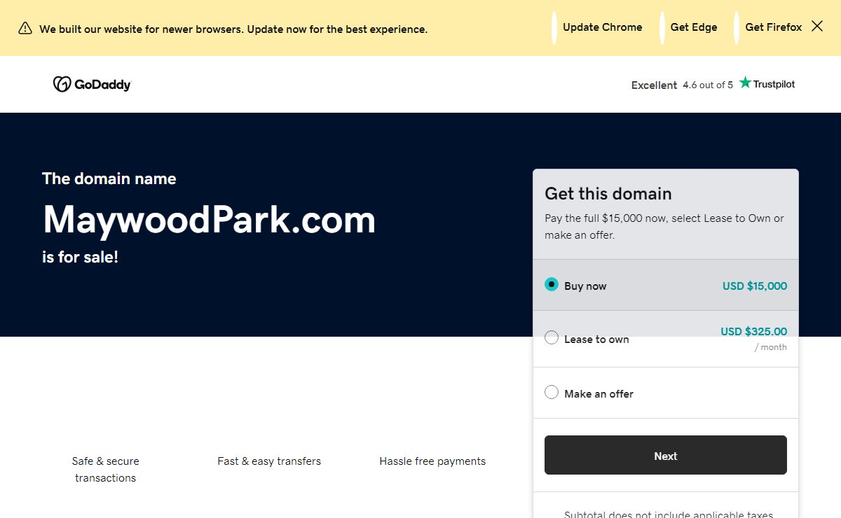 maywoodpark.com