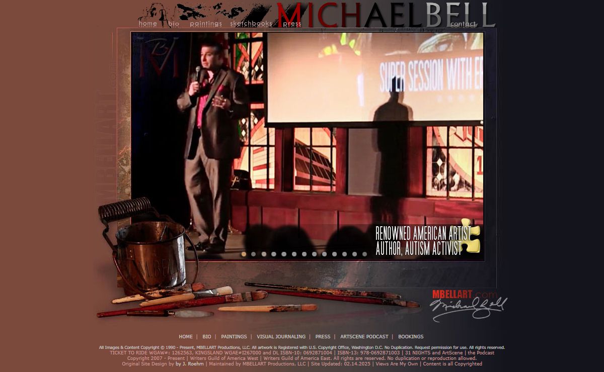 Michael Bell - Official Website of Renowned American Artist Michael Bell of MBELLART.com