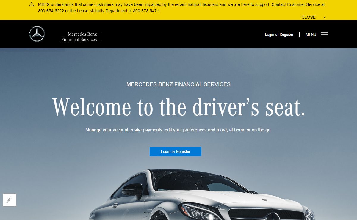 Homepage | Mercedes-Benz Financial Services