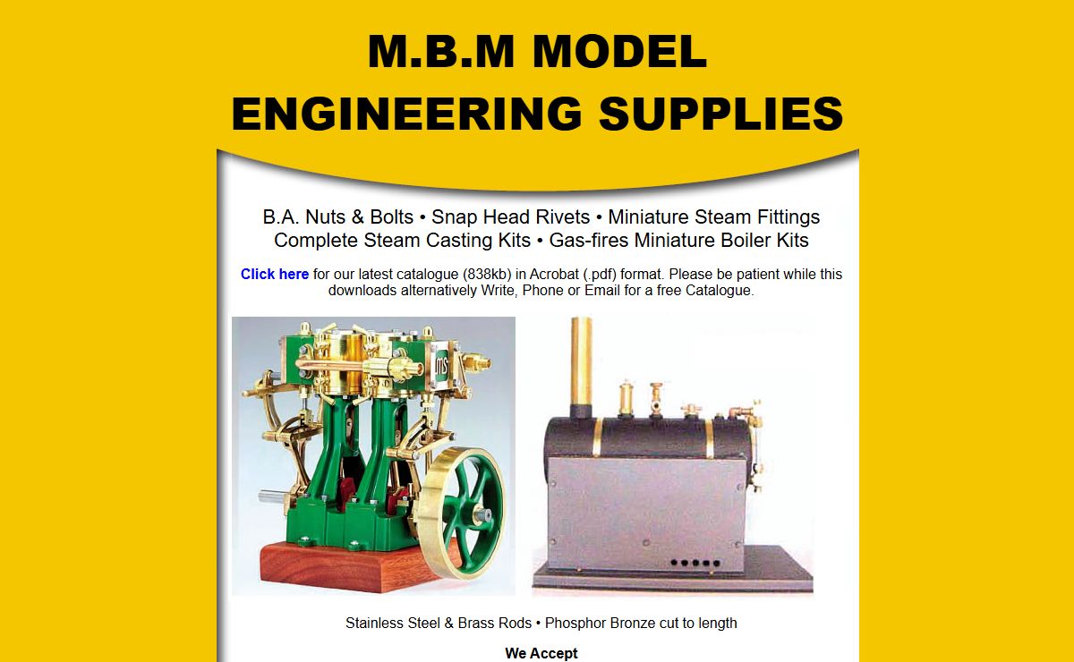 MBM Model Engineering - Water Pumps