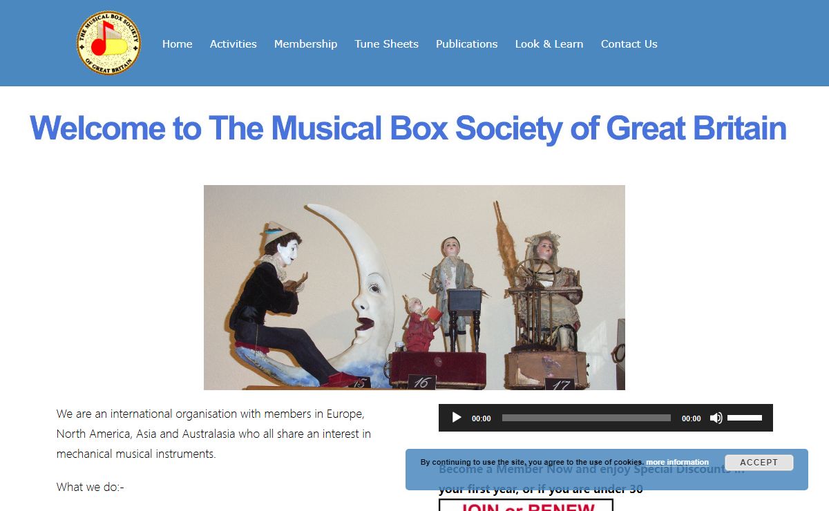 Musical Box Society of Great Britian – For all things Musical Box Related