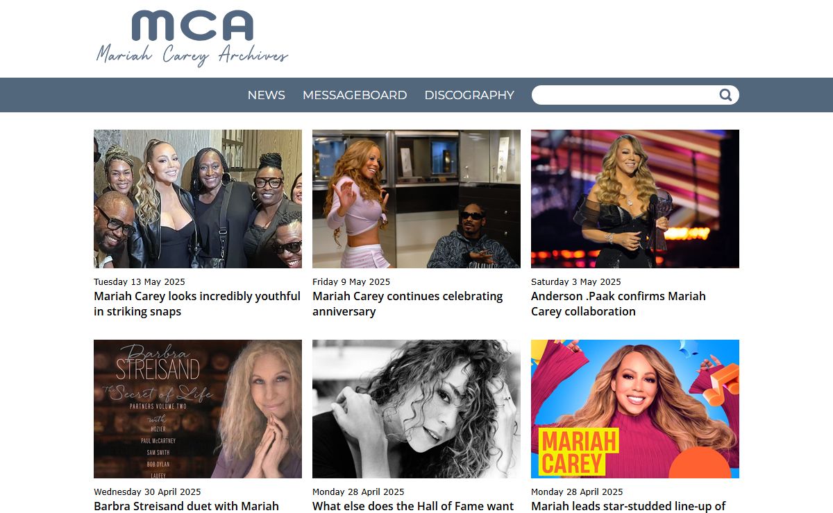 The Mariah Carey Archives