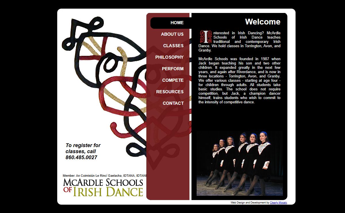 McArdle Schools of Irish Dance | Home