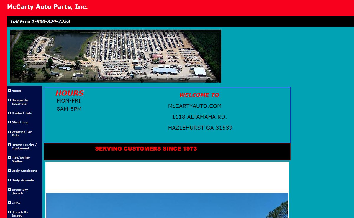McCarty Auto Parts, Inc.