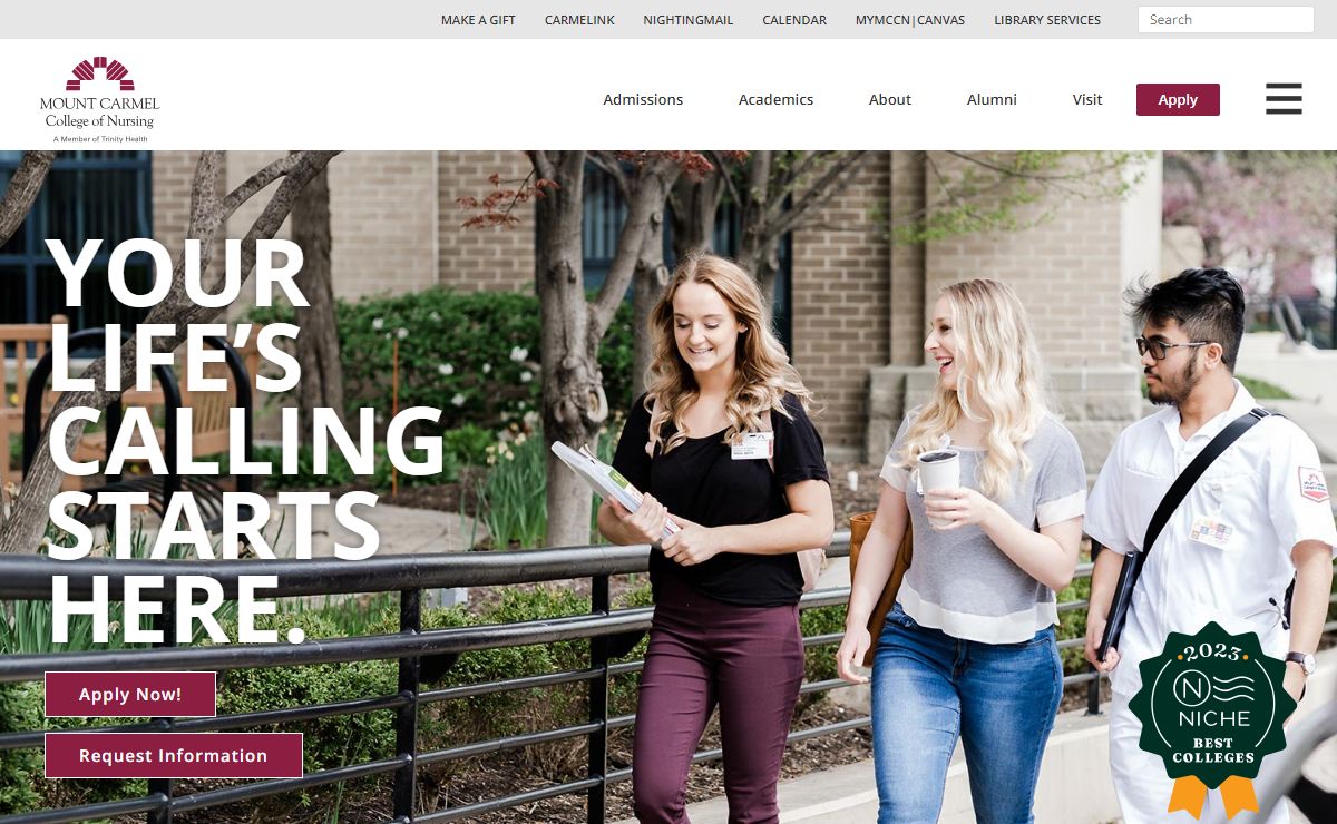 Mount Carmel College of Nursing | Start Your Nursing Career