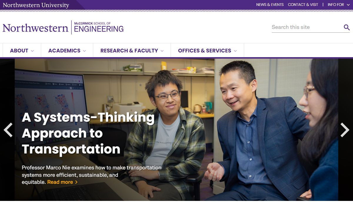 Northwestern's McCormick School of Engineering