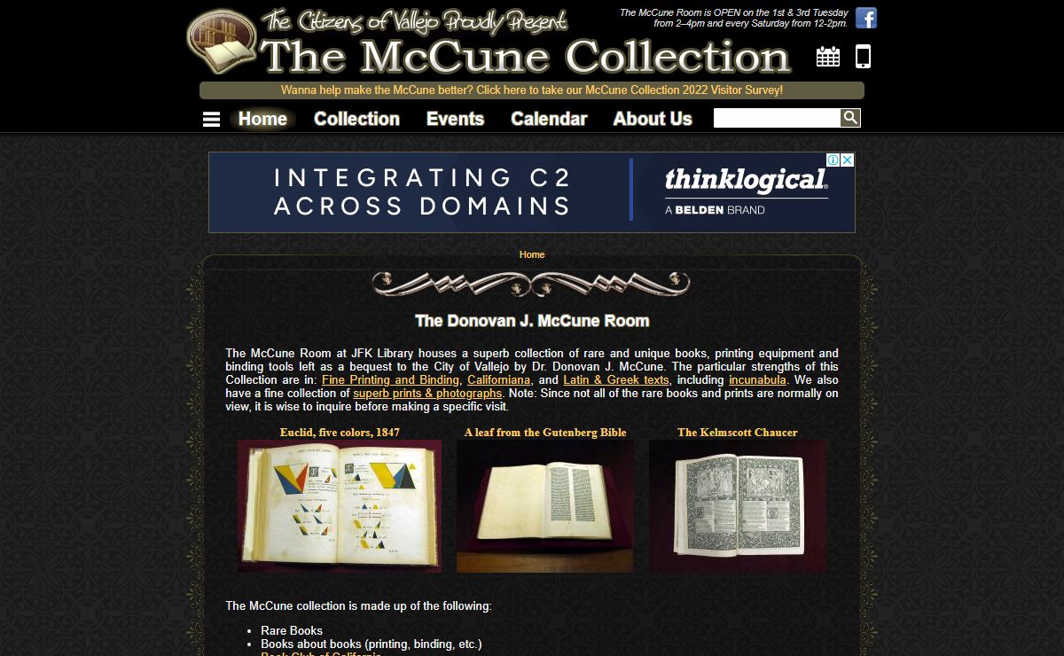 Home • The McCune Collection