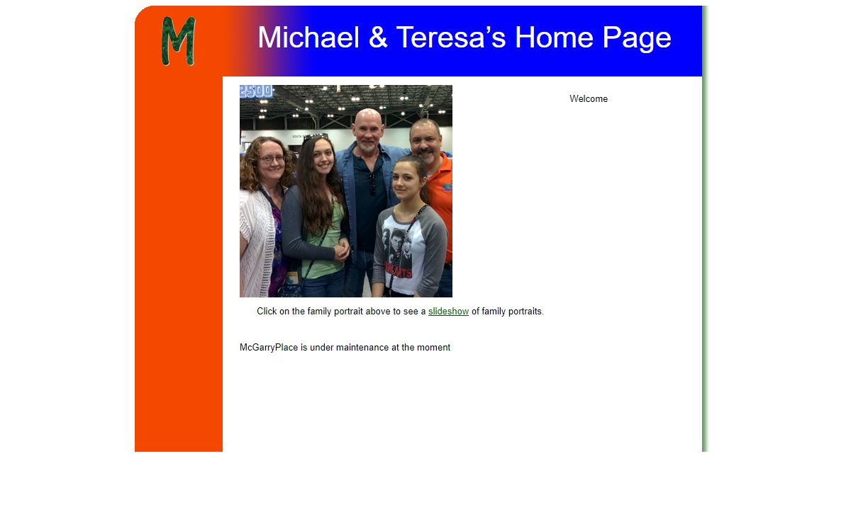 Michael & Teresa McGarry's Home Page