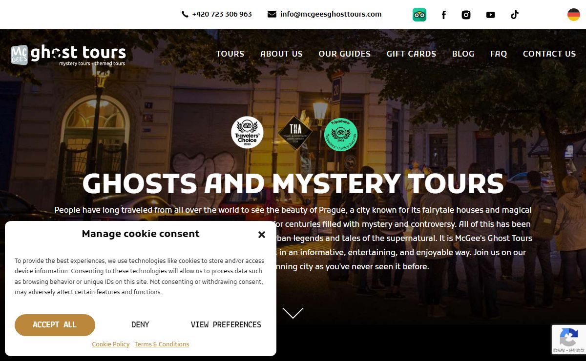 Homepage | McGee's Ghost Tours
