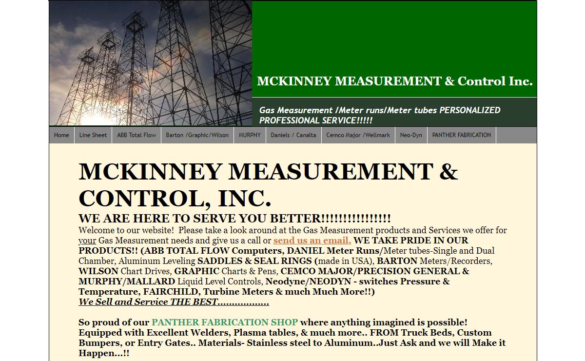 McKinney Measurement/Gas Measurement,Meter tubes