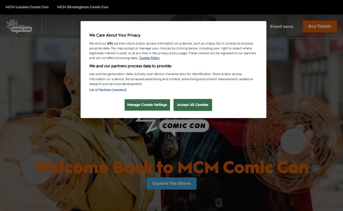 MCM Comic Con