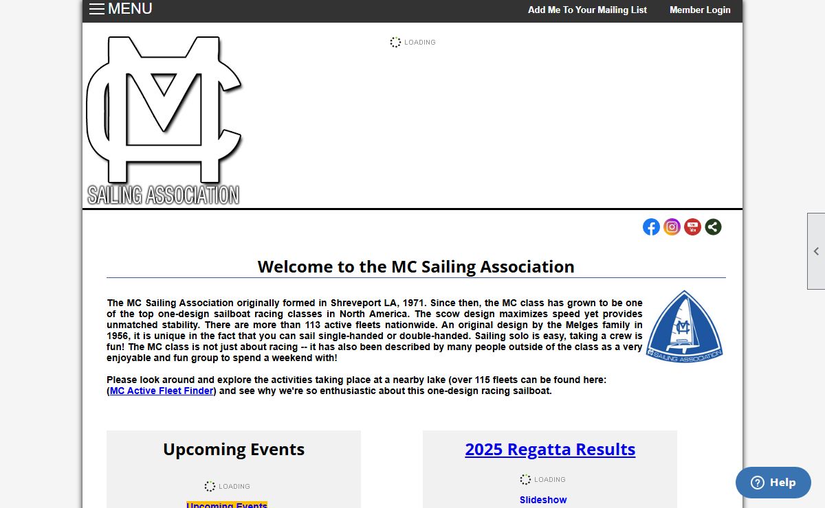 Home - MC Sailing Association