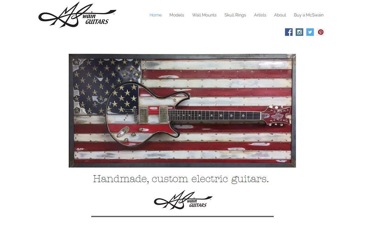 Custom Electric Guitars | McSwain Guitars