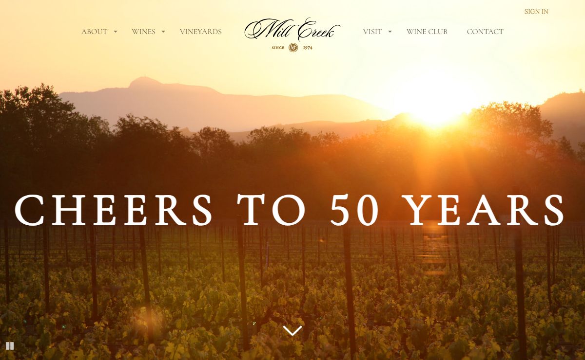Mill Creek Vineyards - Welcome to Healdsburg