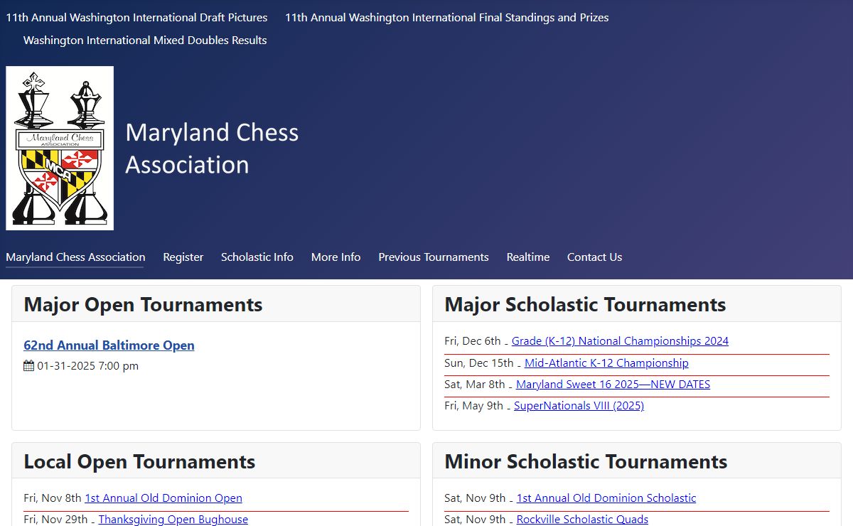Maryland Chess Association
