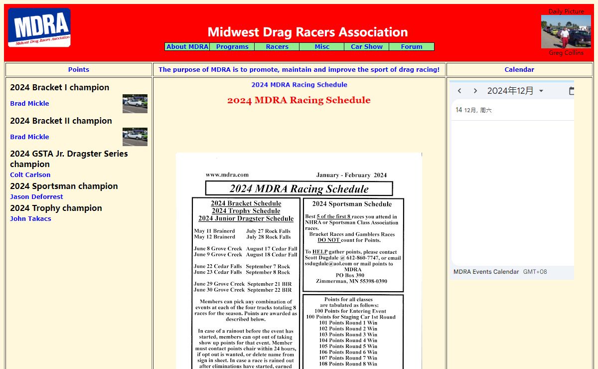 Midwest Drag Racers Association