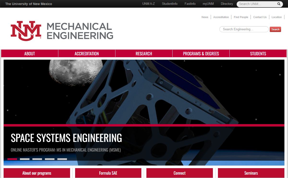 Mechanical Engineering | The University of New Mexico