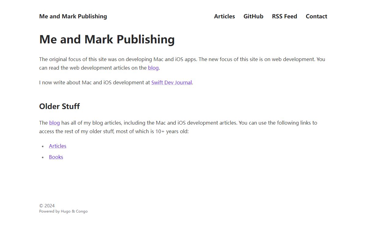 Me and Mark Publishing