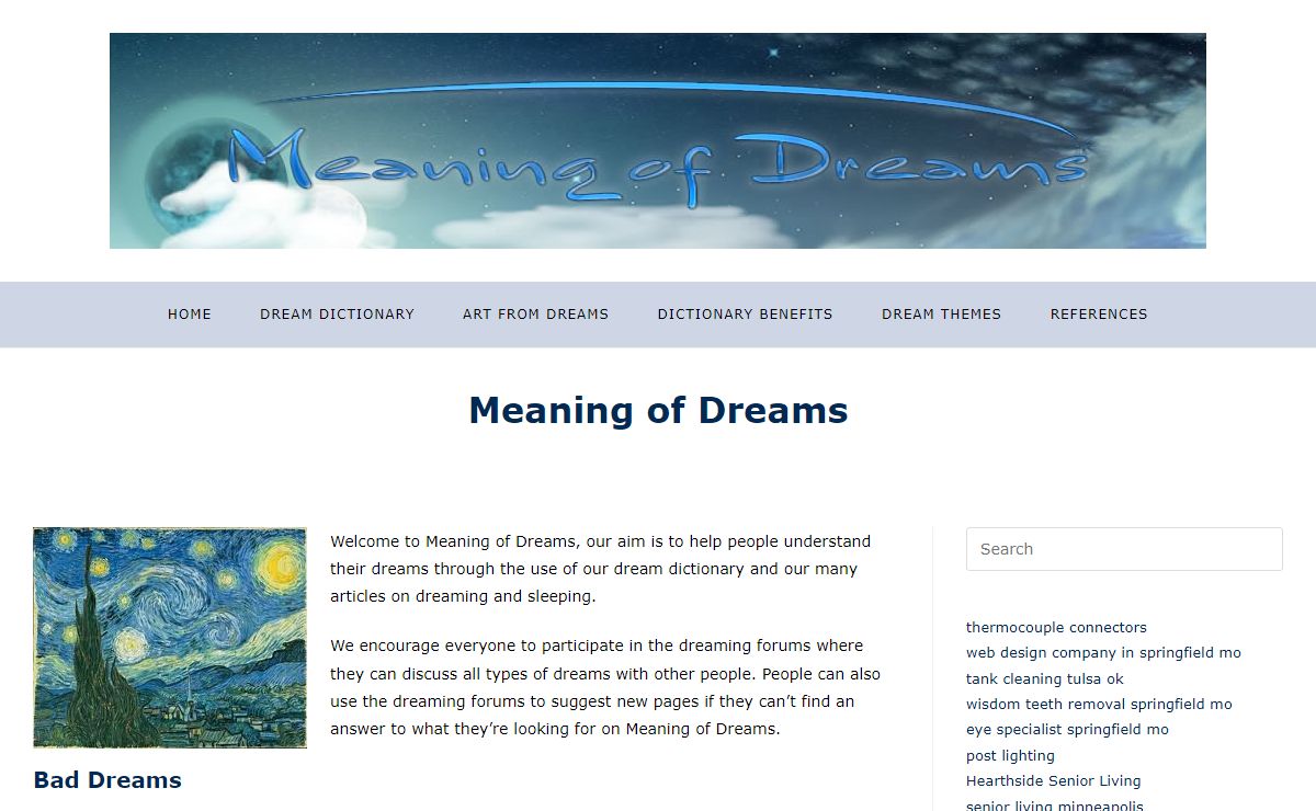 Meaning of Dreams – Dream Interpretations and Dreaming Forum