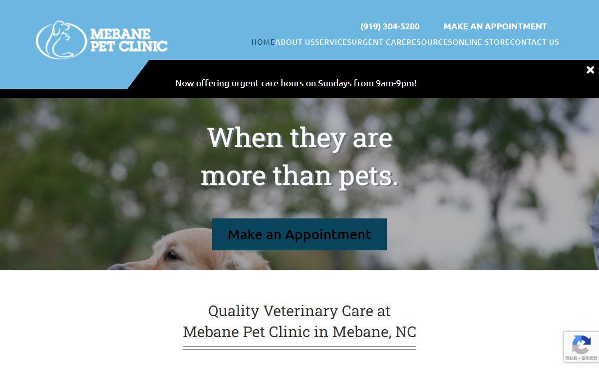 Mebane Pet Clinic in NC | Mebane Veterinarian Near Me