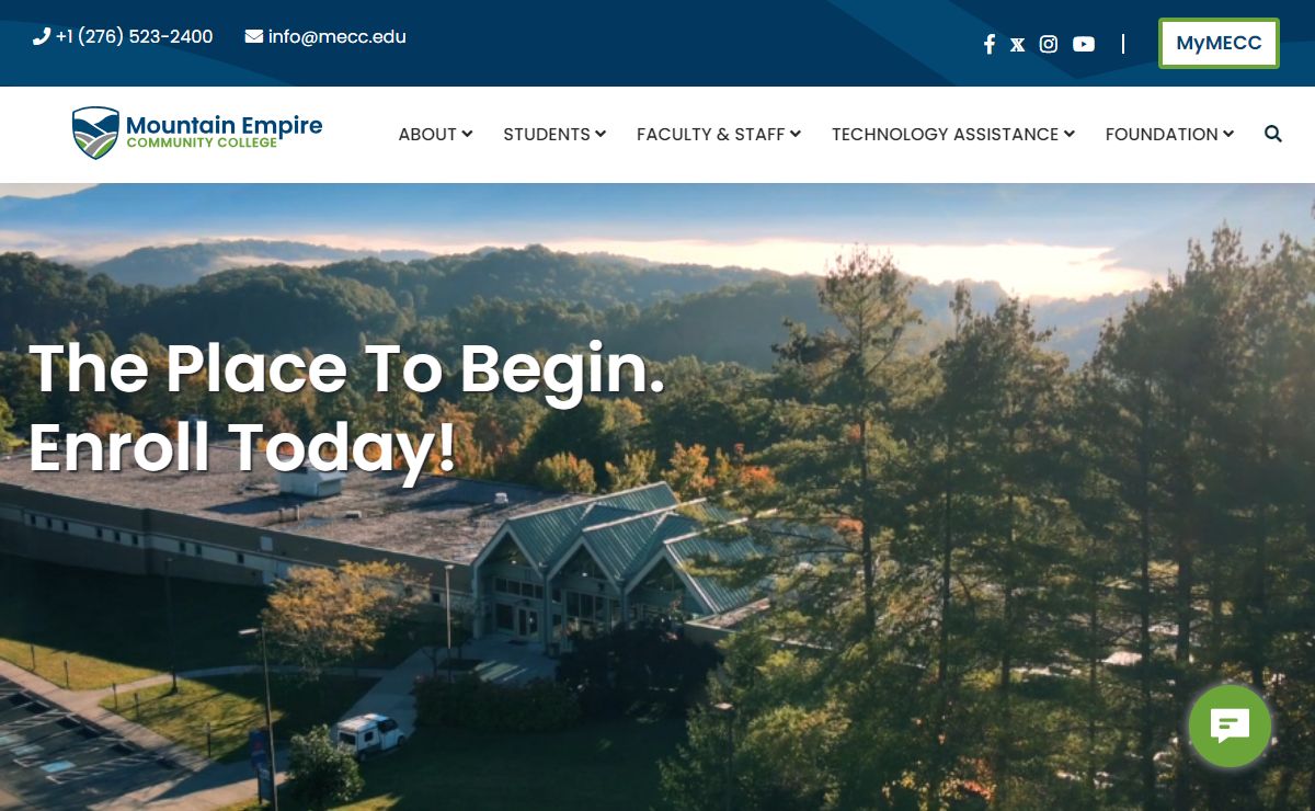 Home | Mountain Empire Community College