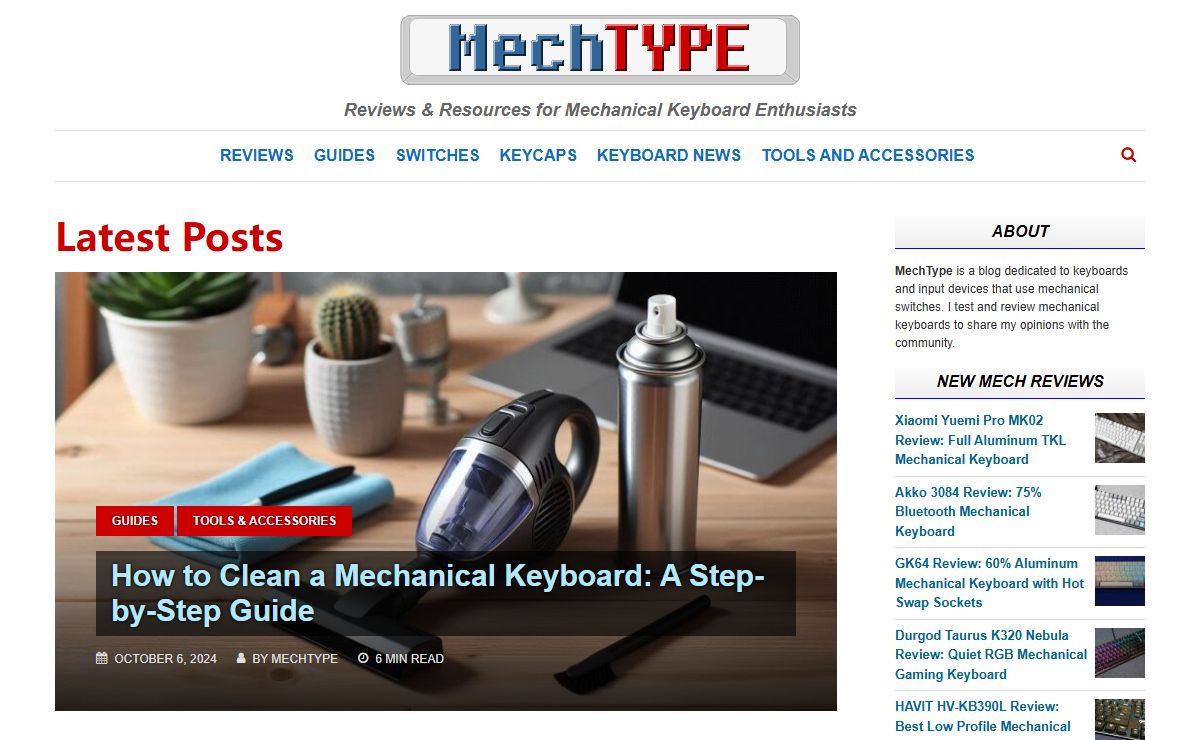 MechType | Best Mechanical Keyboard Reviews and Guides